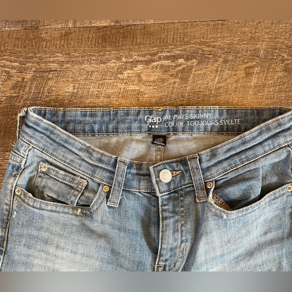 ⭐️ Gap Jeans Always Skinny Ankle Size 0/25 (see Pics) - Picture 4 of 5
